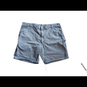 Carhartt Cargo Shorts Men's 44 Gray 100% Cotton